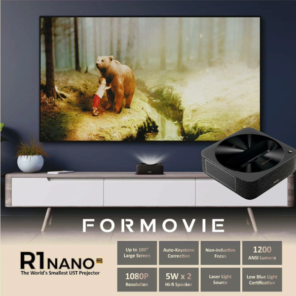 Formovie R1 Ultra Short Throw Laser Projector Formovie R1 Ultra Short Throw Laser Projector
